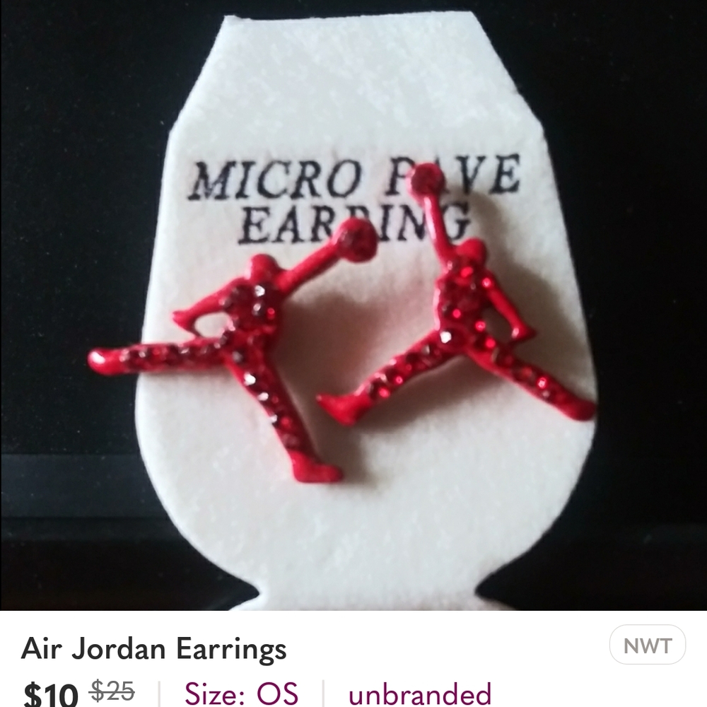 Red Unbranded Women's Earrings